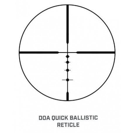 ブッシュネル レジェンド 3-9x40 イルミネーション ライフルスコープ レチクル DOA クイック バリスティック