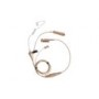 EAN21-P Hytera 3-wire ørepropp med akustisk rør, mikrofon og PTT (Beige)
