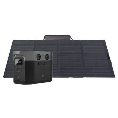 EcoFlow DELTA Max with 400W Portable Solar Panel