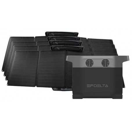 EcoFlow DELTA + 4 x 110Вт солнечная панель