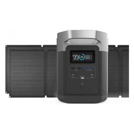 EcoFlow DELTA + 2 x 110W 太阳能板