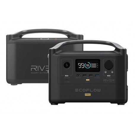 EcoFlow RIVER Pro + RIVER Pro Extra Battery