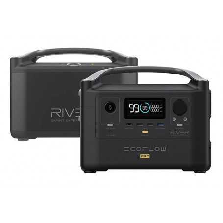 EcoFlow RIVER Pro + Додаткова батарея RIVER Pro
