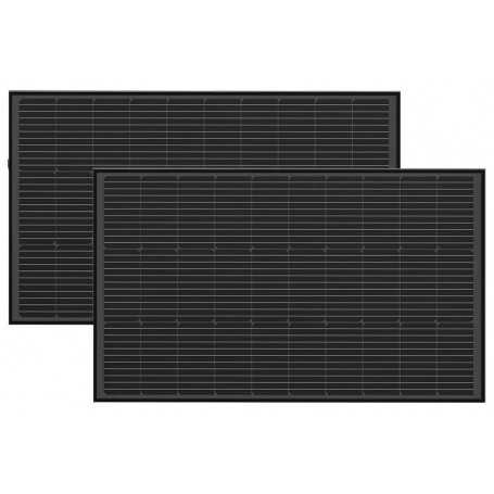 EcoFlow 2x 400W Rigid Solcellepanel