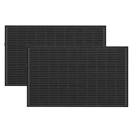 EcoFlow 2x 100W Rigid Solpanel