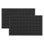 EcoFlow 2x 100W Rigid Solcellepanel
