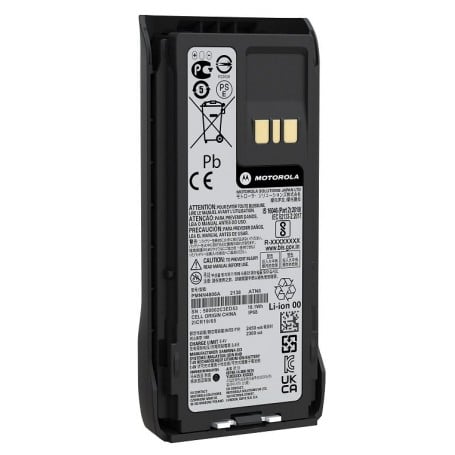 PMNN4808 Motorola 정품 리튬 이온, 2450mAh, IP68 배터리