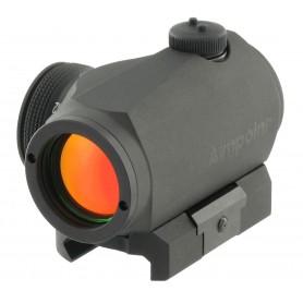 Aimpoint Micro T-1 4 MOA - Red Dot Reflex Sight עם תושבת סטנדרטית עבור Weaver / Picatinny