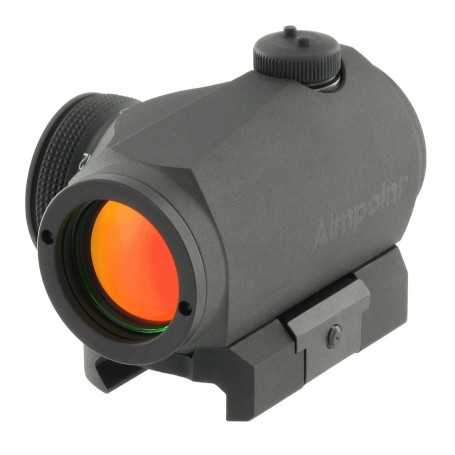 Aimpoint Micro T-1 4 MOA Červený Bodový Reflexný Zameriavač so Štandardnou Montážou pre Weaver/Picatinny