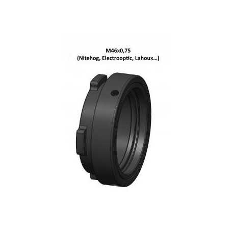 Rusan 模組化轉接器 - 適用於 Nitehog、Electrooptic、Lahoux 等的 M46x0.75 連接器
