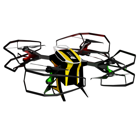 Spartaqs Hermes V8 Cargo - Transport Dronoid