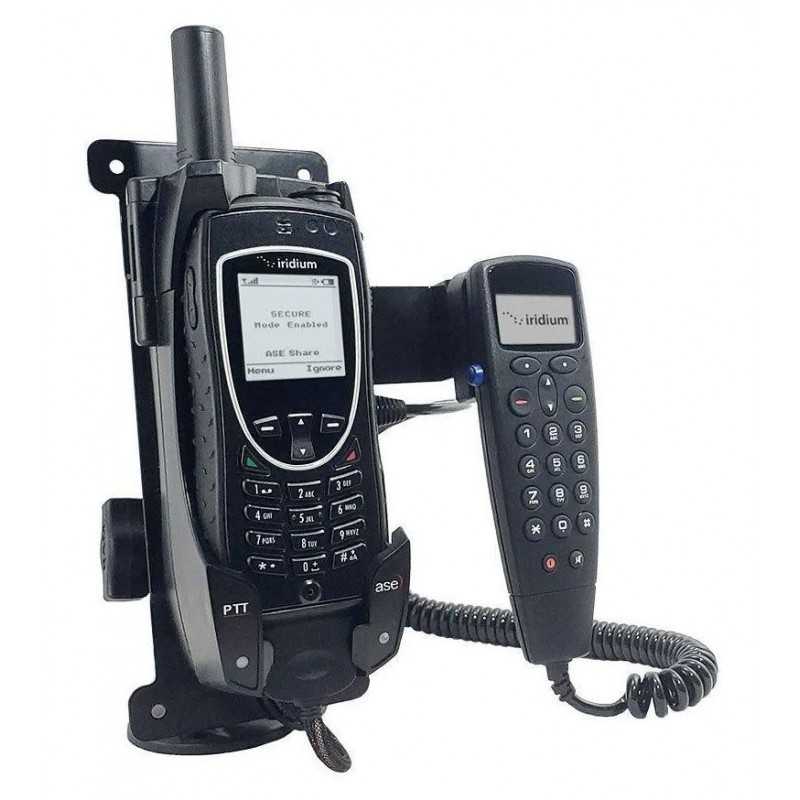 Trạm gắn tiêu chuẩn ASE 9575 Push-To-Talk với POTS, ốp bảo mật, ống nghe và bộ giá đỡ