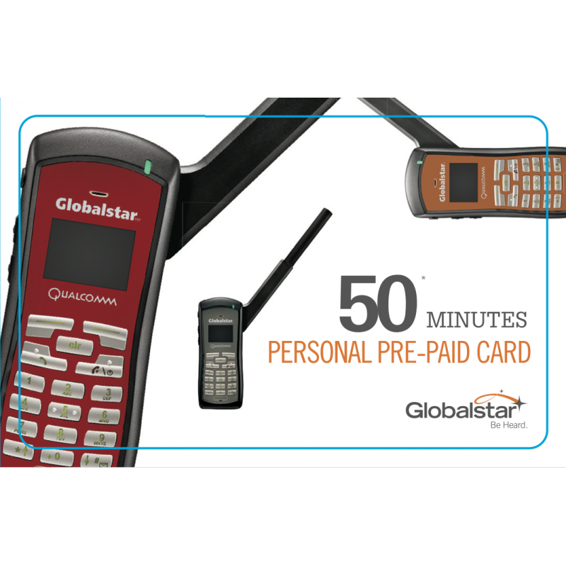 Osobní Prepaid karta Globalstar 50
