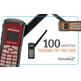 کارت Prepaid شخصی Globalstar 100