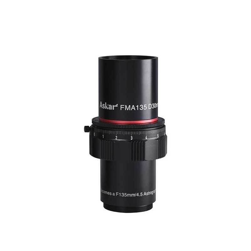 ASKAR FMA135 fi 30 มม. / 135 มม. f/4.5 APO แอสโตรกราฟ / เลนส์เทเลโฟโต้ / ไกด์เดอร์ / กล้องดูดาวพกพา (SKU: FMA135)