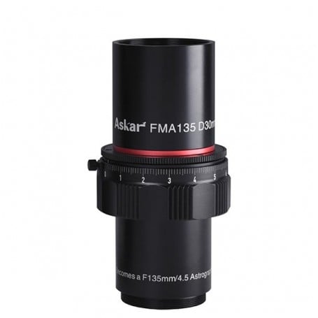 ASKAR FMA135 fi 30 mm / 135 mm f/4,5 APO asztrográf / teleobjektív / útmutató / utazási céltávcső (SKU: FMA135)