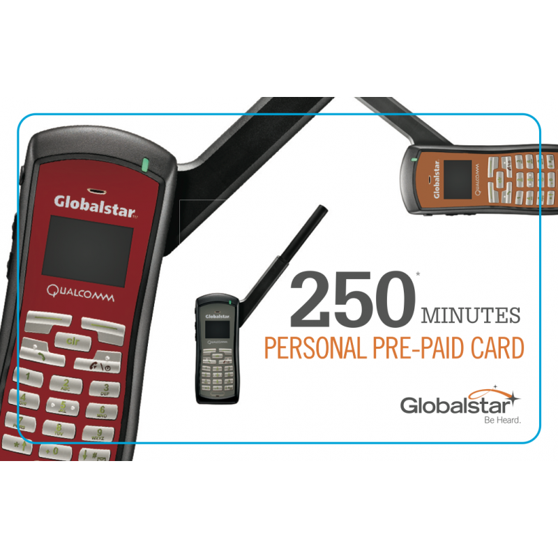 Globalstar Personal Prepaid Card 100