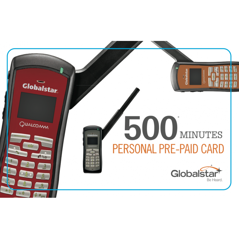 Globalstar Personal Prepaid Card 500