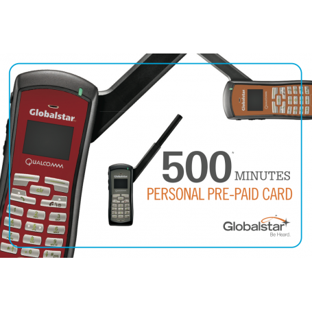 Globalstar Personal Prepaid Card 500