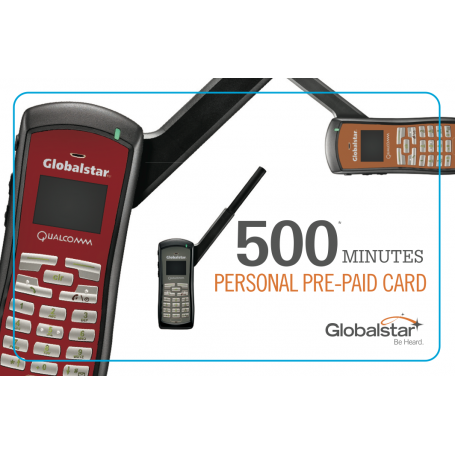 บัตร Prepaid ส่วนบุคคล Globalstar 500