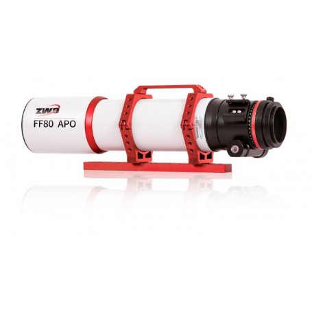 ZWO FF80-APO 80 mm F/7,5 keturgubas apochromatas