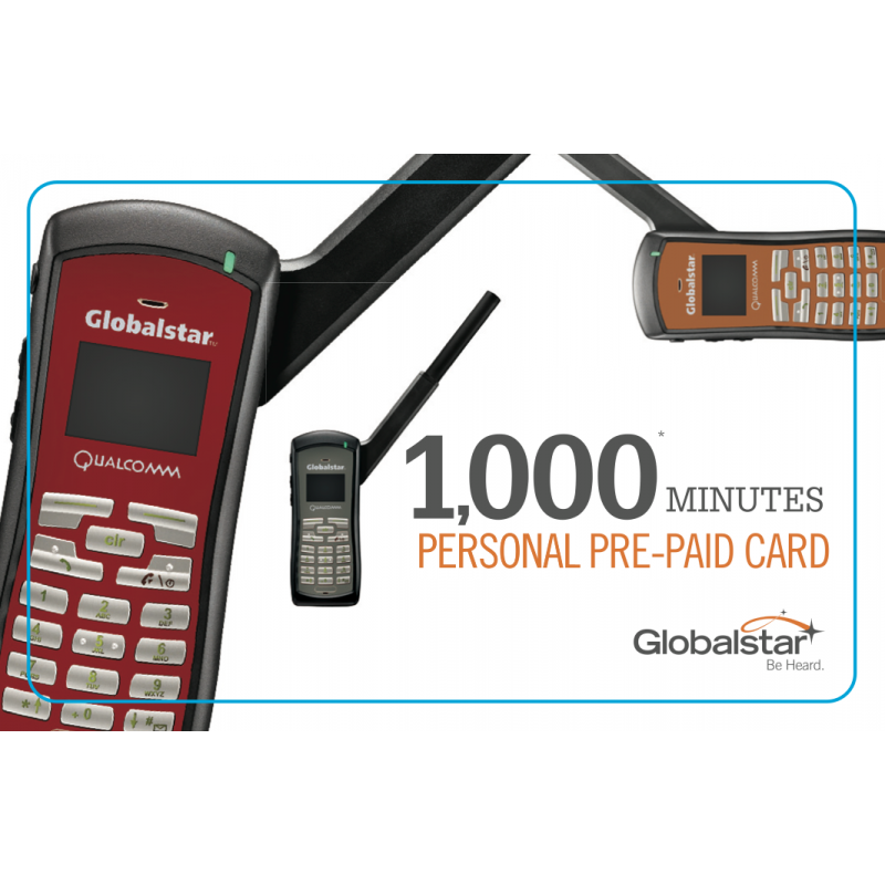 Globalstar osobna Prepaid kartica 1000
