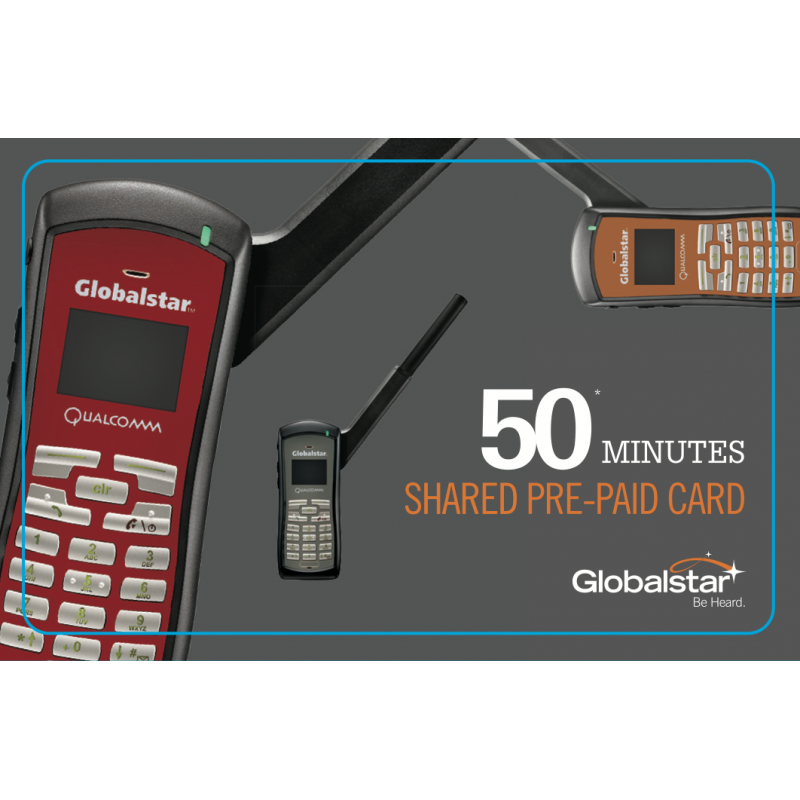 Prepaid dùng chung Globalstar 50