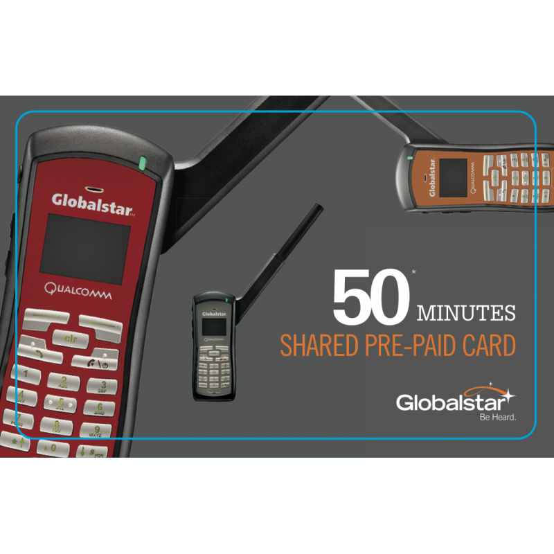Globalstar Personal Prepaid Card 50