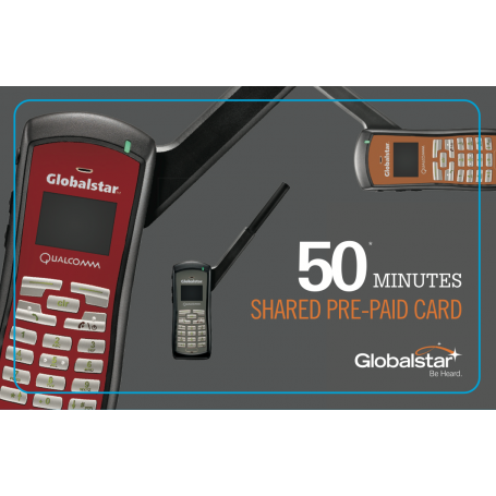 Globalstar Personal Prepaid Card 50