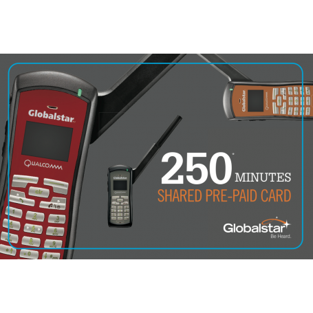 Globalstar dijeljena Prepaid kartica 250