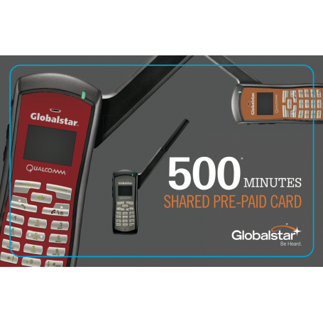 บัตร Prepaid Globalstar 500