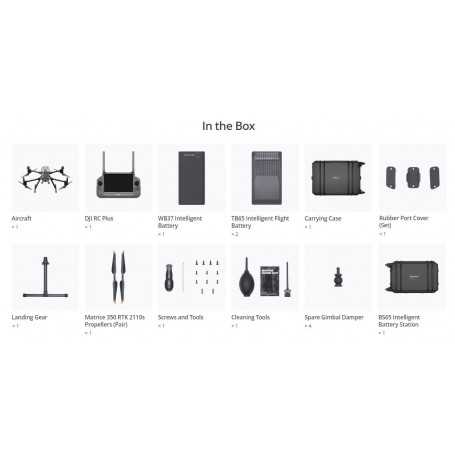 DJI Matrice 350 RTK drón + Zenmuse H20T