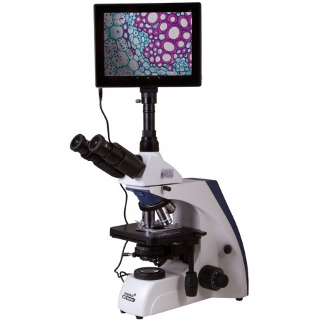 Microscopio trinocular digital Levenhuk MED D35T LCD