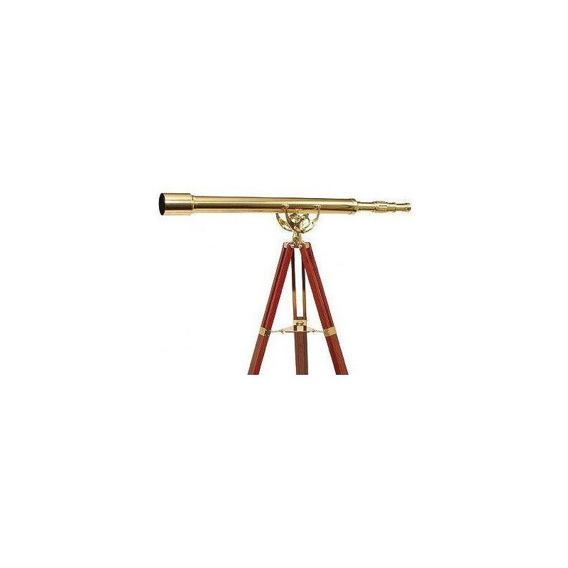 Omegon Brass Telescope MT 60/1000 28x