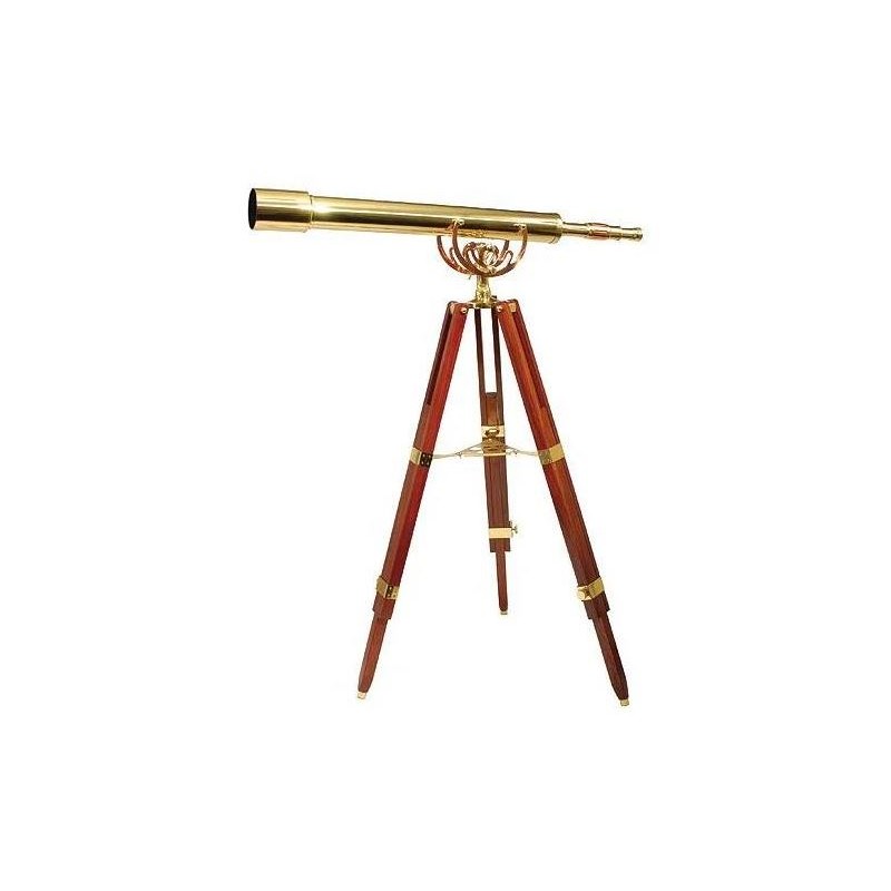 Omegon Brass telescope MT 80/1000 28x