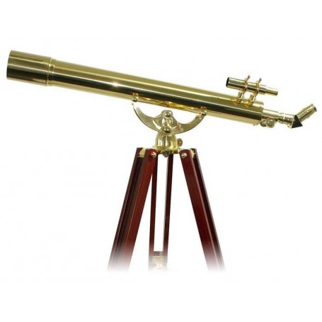 Telescópio de latão Omegon 28x80mm