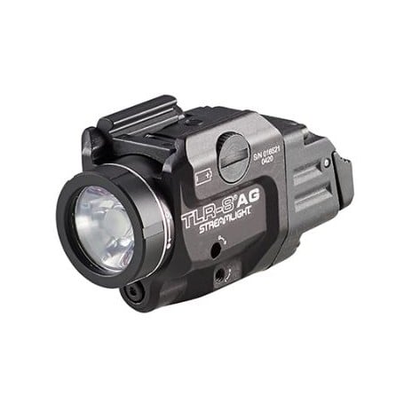 Streamlight TLR-8AG Flex Weapon taskulamppu - 500 lumenia, vihreä laser