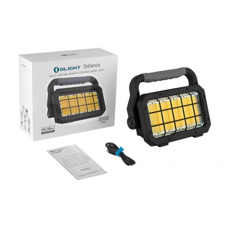Olight Odiance Arbeidslampe Svart - 3000 lumen