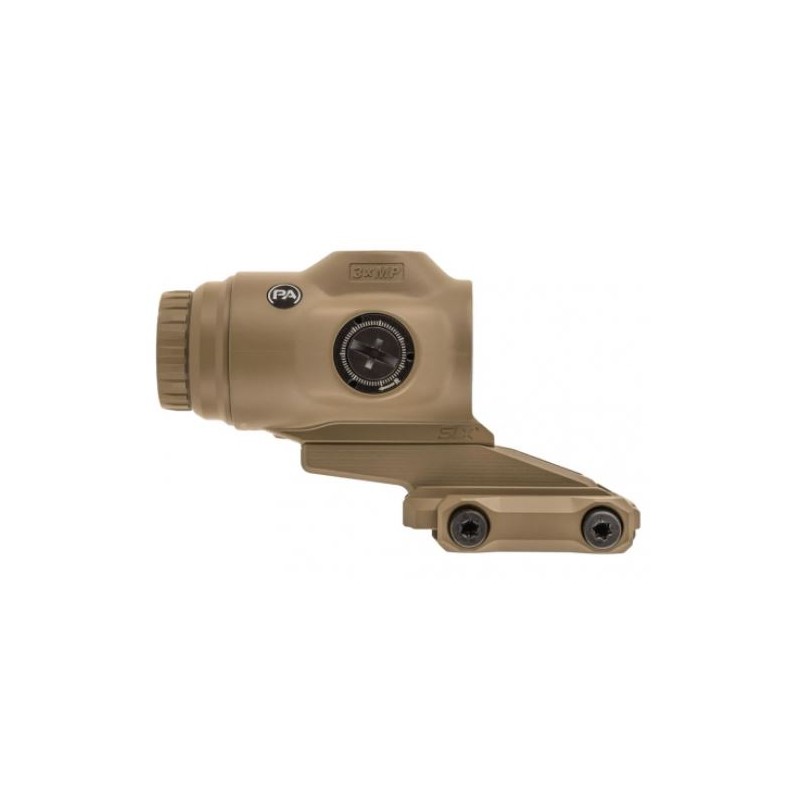 ปริซึมขยาย 3 เท่า Primary Arms SLx Micro พร้อม iR Red ACSS Raptor สำหรับ 7.62/300BO สี FDE