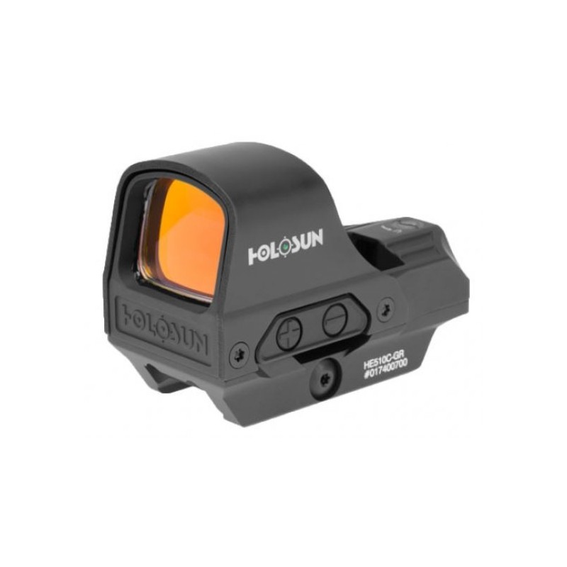 Голографический коллиматор Holosun Open Reflex HE510C-GR (зелёная марка)