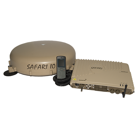 SAFARI сухопътен BGAN терминал