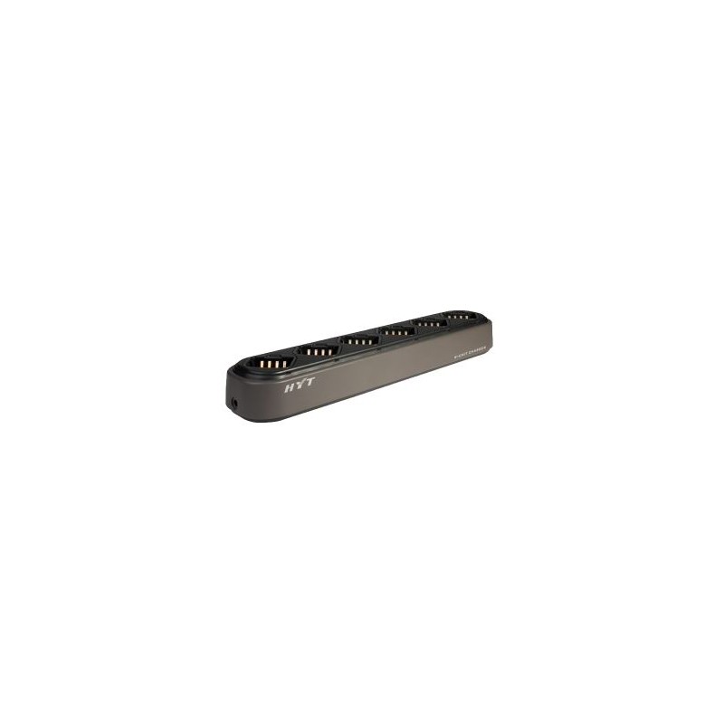 เครื่องชาร์จหกช่อง Hytera MCA02 พร้อมอะแดปเตอร์ไฟ