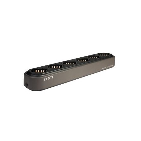 Bộ sạc sáu ngăn Hytera MCA02 kèm bộ chuyển đổi nguồn