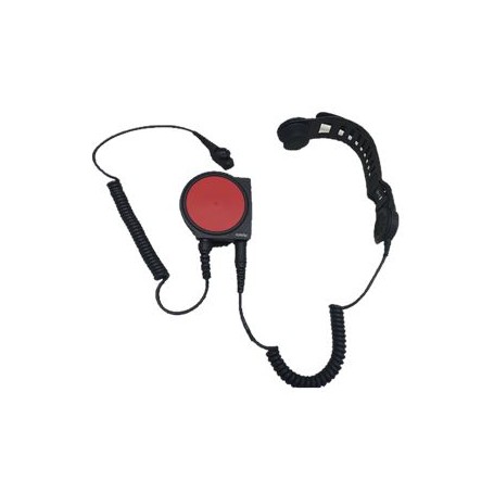 Ακουστικά Hytera EBN09-P Bone Conduction με μεγάλο κουμπί PTT -- για HP605, HP685, HP705, HP785