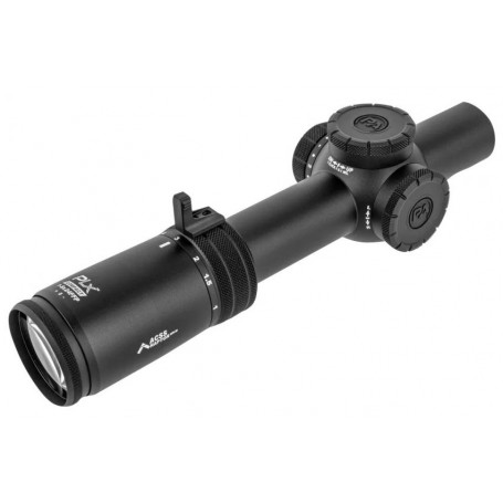 기본 암 컴팩트 PLx-1-8x24mm FFP iR ACSS Raptor M8 미터 5.56/.308 사냥 범위