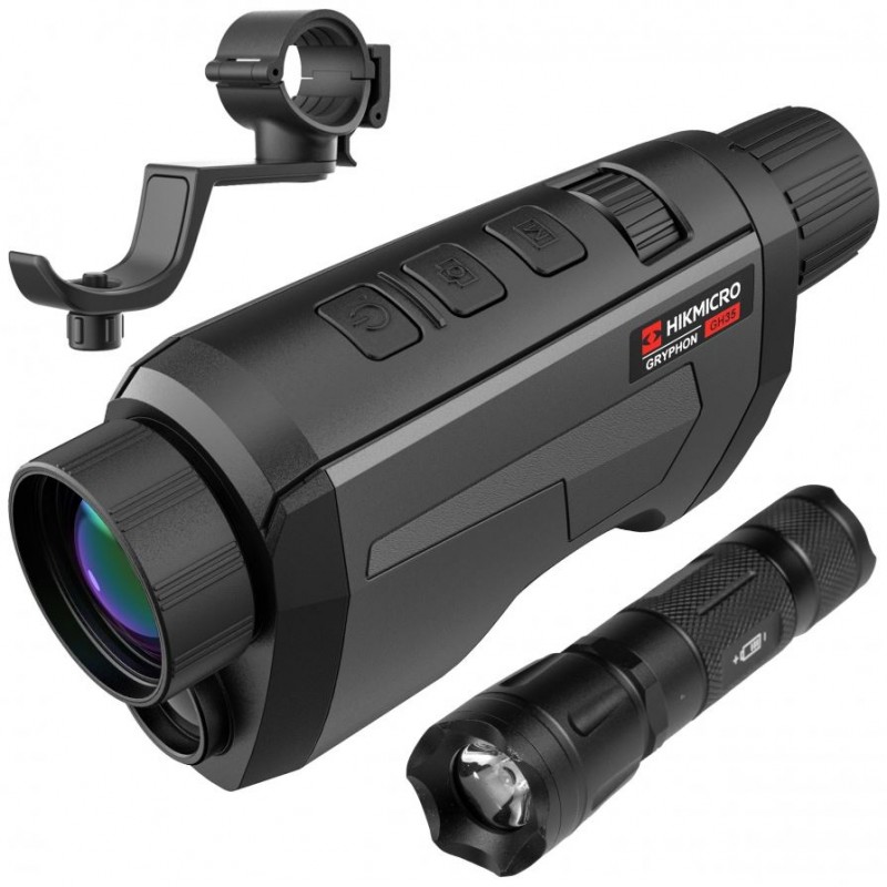 กล้องถ่ายภาพความร้อน Hikmicro Gryphon HD GQ35 พร้อมไฟส่องสว่าง 850 นาโนเมตร