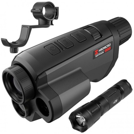 Telecamera termica Hikmicro Gryphon HD LRF GQ35L + illuminatore 850 nm