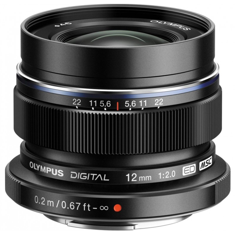 オリンパス ZUIKO デジタル ED 12mm F2.0 B マイクロフォーサーズ用レンズ