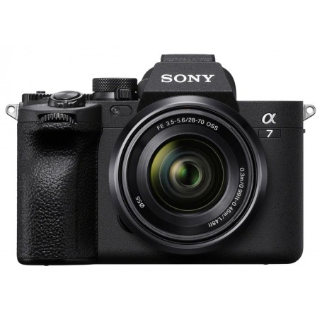 Sony ILCE-7M4KB.CEC Alpha a7IV pilno kadro be veidrodinė skaitmeninė kamera su 28-70 mm objektyvu