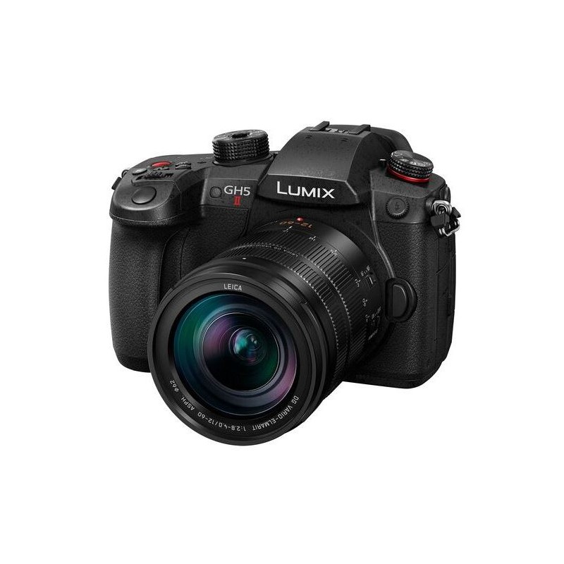 पैनासोनिक लुमिक्स DC-GH5M2LE मिररलेस माइक्रो फोर थर्ड्स डिजिटल कैमरा विद 12-60mm f/2.8-4 लेंस